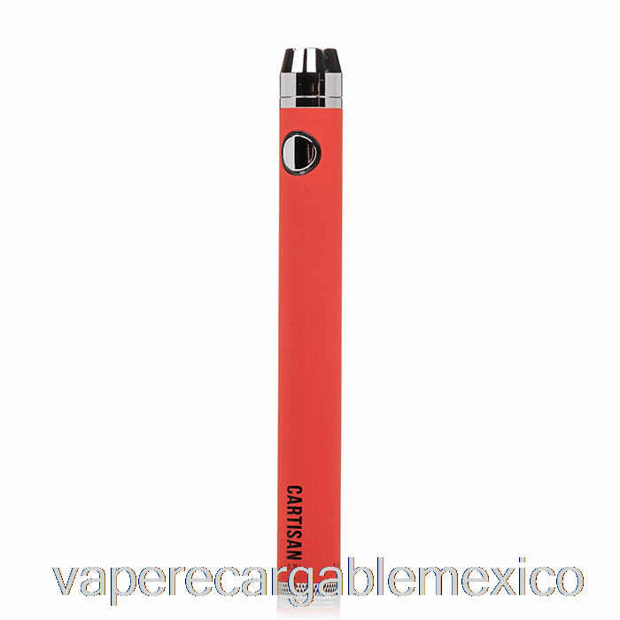 Vape Recargable Carisan Ego Spinner Twist 900 510 Batería Rojo